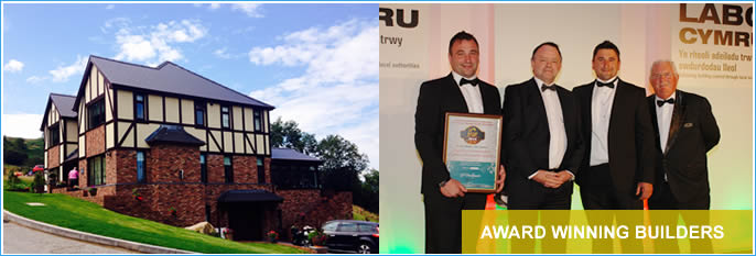 Award winning builders in Wales